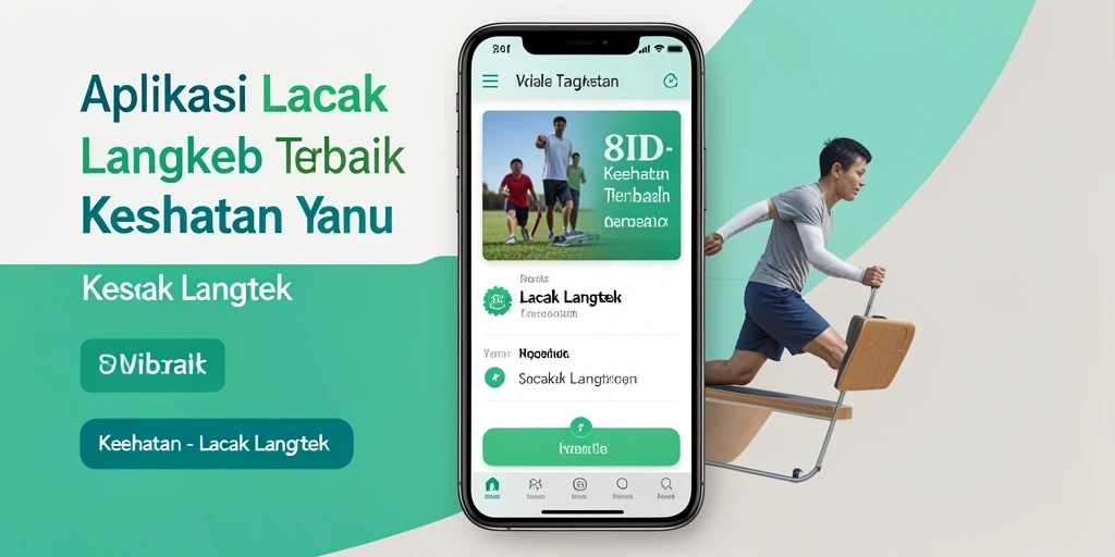 Antarmuka 8ID menampilkan statistik langkah harian pengguna.