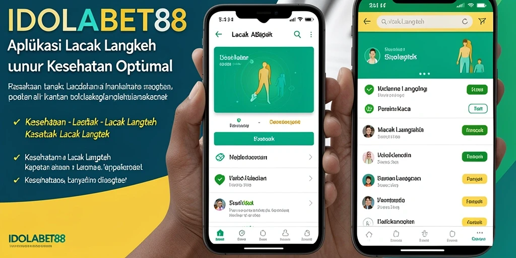 Tampilan antarmuka IDOLABET88 untuk pelacakan langkah.