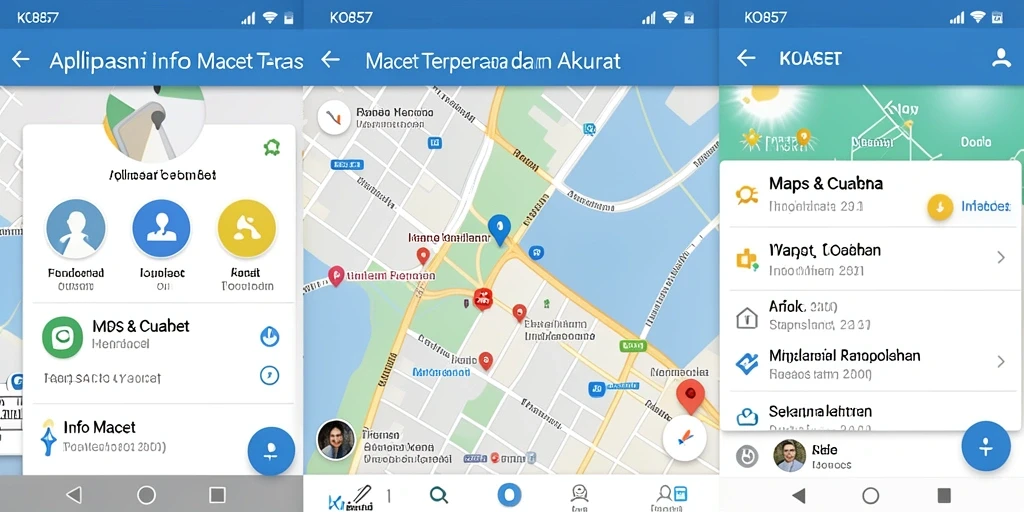 Tampilan antarmuka aplikasi KO857 yang informatif dan intuitif.