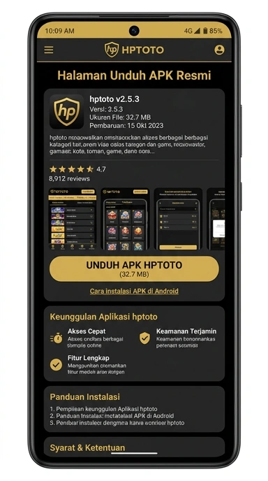 Panduan Unduh dan Instal hptoto APK untuk Android
