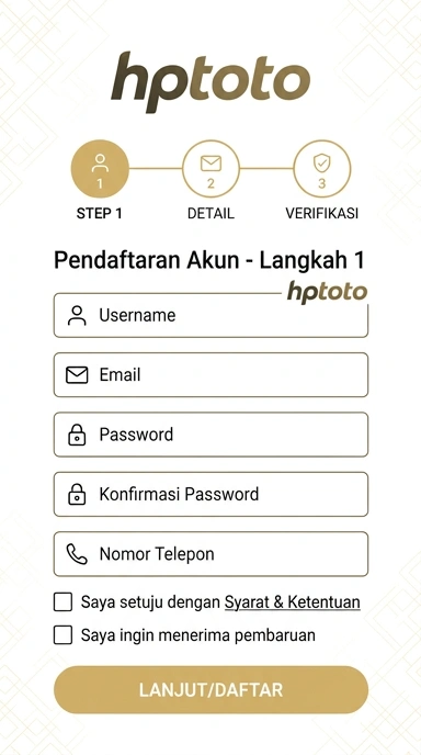 Cara Mudah Buat Akun hptoto untuk Pengguna Android