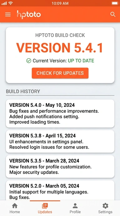 Riwayat Versi hptoto Terbaru untuk Pengguna Android